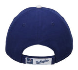 Los Angeles Dodgers Velcro Adjustable New Era 9Forty The League Cap Hat Blue - THE 4TH QUARTER