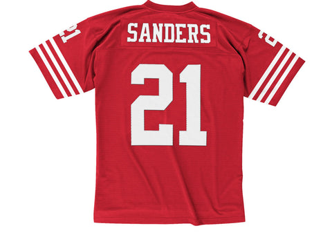 San Francisco 49ers Men's Mitchell & Ness #21 Deion Sanders 1994 Replica Jersey - THE 4TH QUARTER