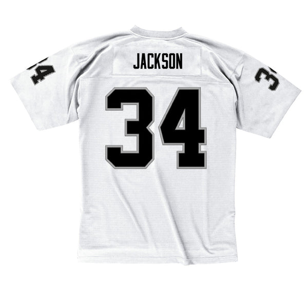 Mitchell and ness bo jackson raiders jersey outlet