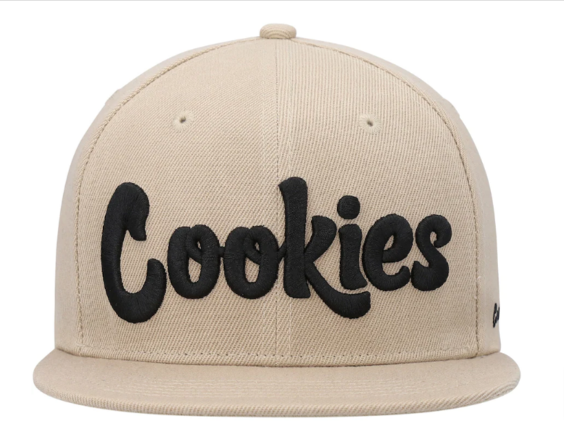 Cookies Original Thin Mint Snapback Khaki Black Hat THE 4TH QUARTER