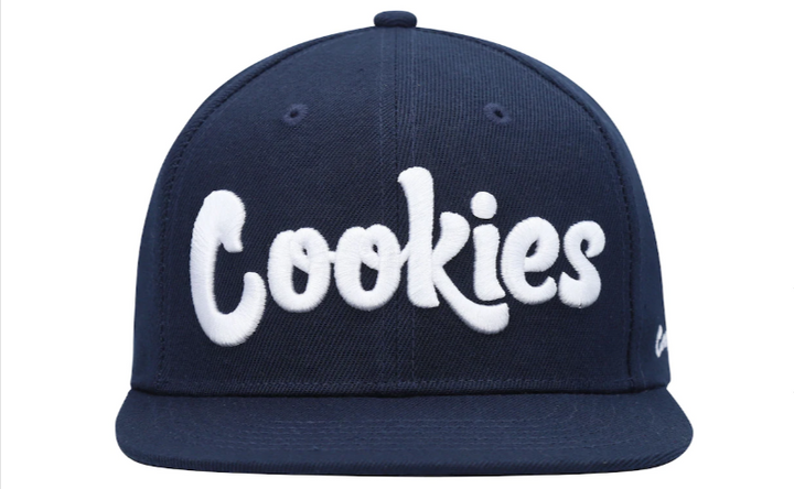 Cookies Original Thin Mint Snapback Navy Hat - THE 4TH QUARTER