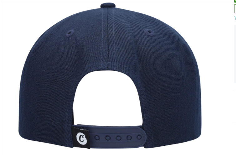 Cookies Original Thin Mint Snapback Navy Hat - THE 4TH QUARTER