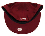 Los Angeles Dodgers Fitted New Era 59FIFTY Script Burgundy Cap Hat - THE 4TH QUARTER
