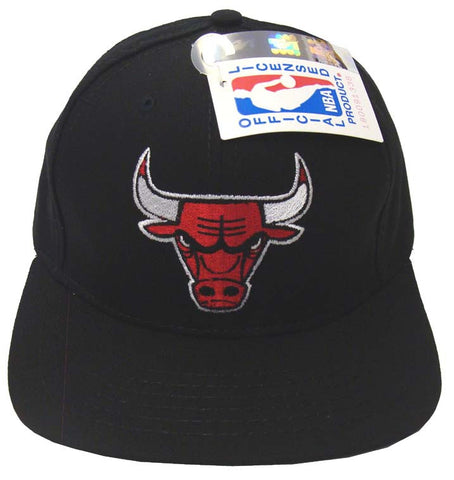 Chicago Bulls Snapback American Needle Vintage Retro Face Cap Hat Black