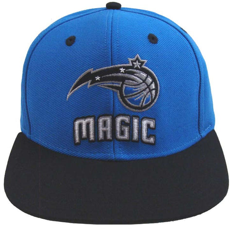 Orlando Magic Snapback Retro Hat Cap Name & Logo Blue Black