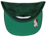 Ohio Bobcats Eclipse Logo Snapback Green Black Cap Hat
