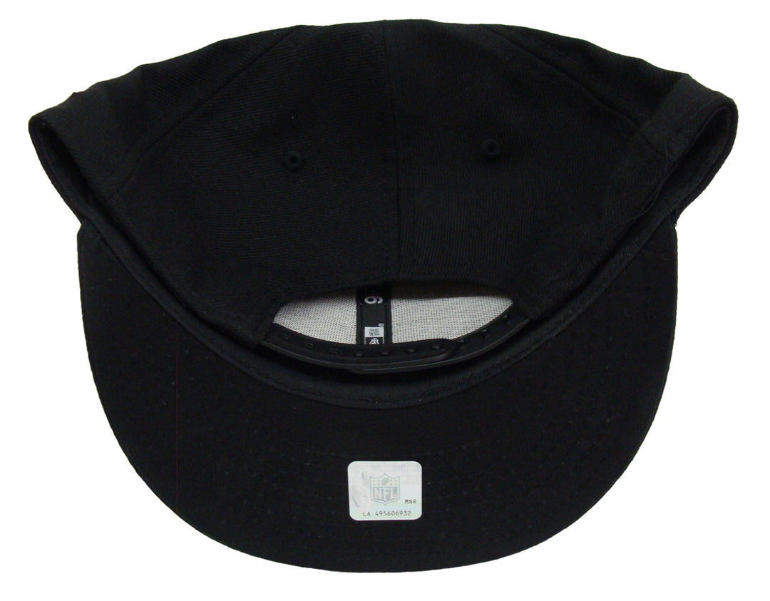 Pittsburgh Steelers Snapback New Era 9Fifty Black White Logo Hat Cap - THE 4TH QUARTER