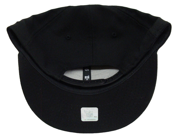 Pittsburgh Steelers Snapback New Era 9Fifty Black White Logo Hat Cap - THE 4TH QUARTER