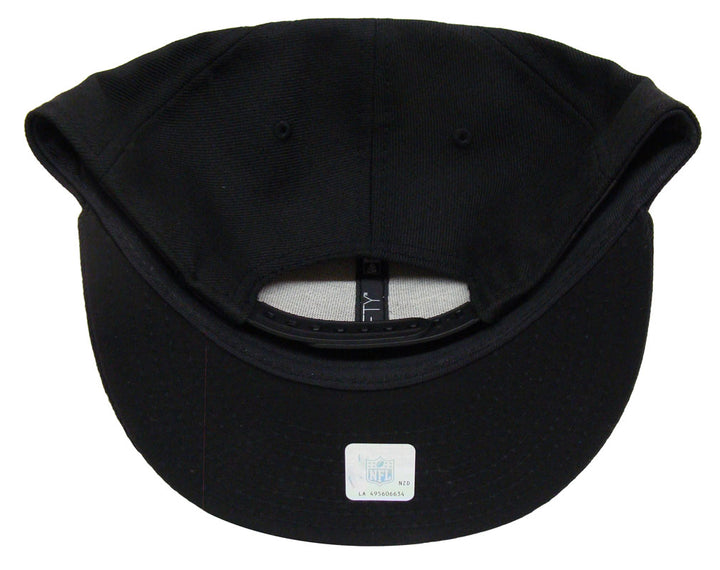 Los Angeles Chargers Snapback New Era Black on Black Cap Hat - THE 4TH QUARTER
