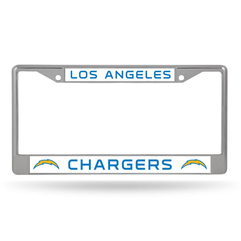 Los Angeles Chargers Chrome License Plate Frame