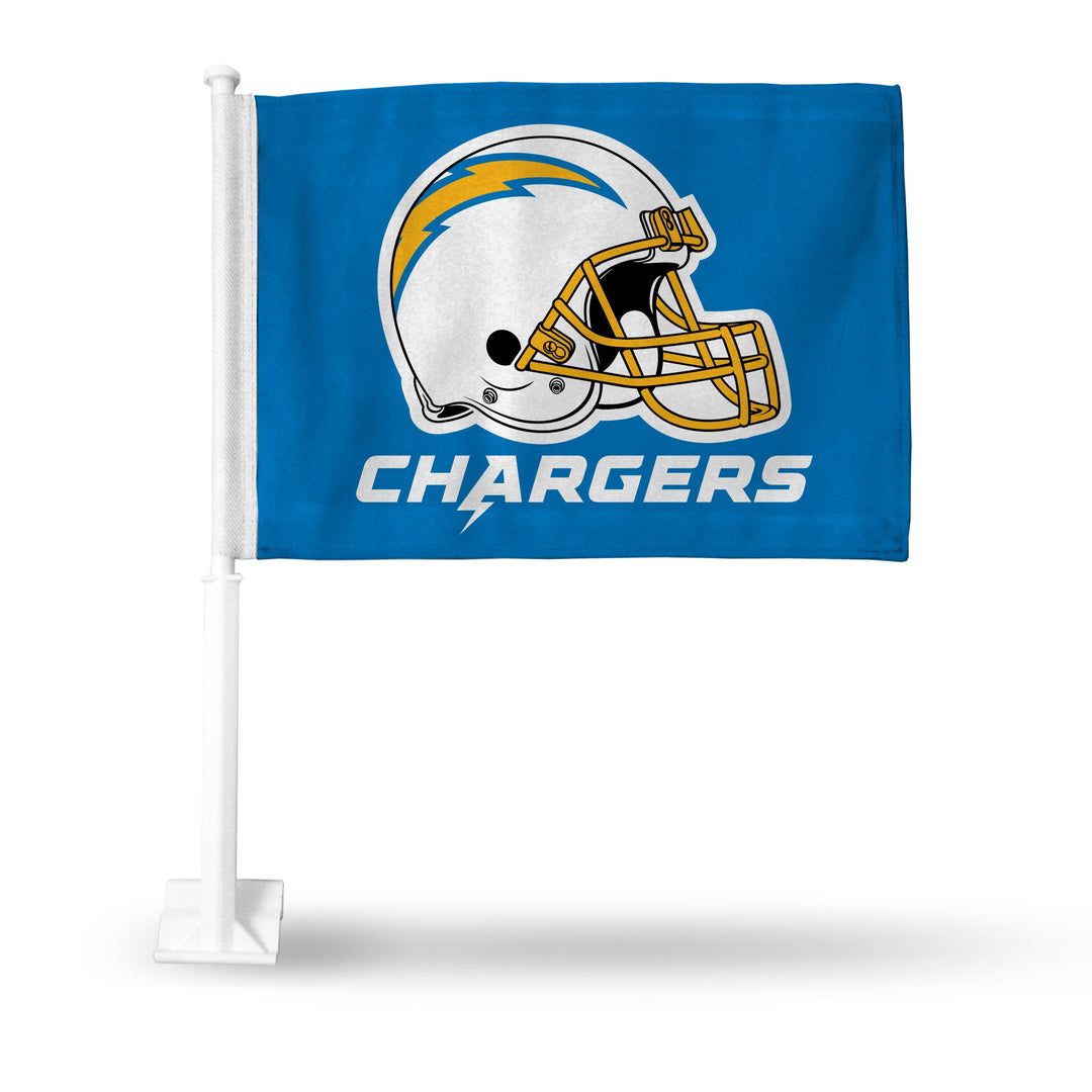 Los Angeles Chargers Tailgating Truck or Car Flag Helmet Logo - THE 4TH QUARTER