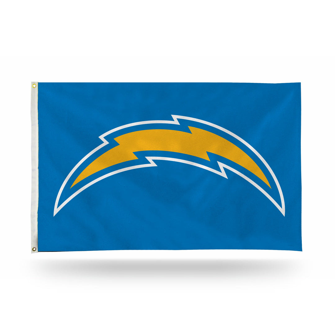Los Angeles Chargers Bar Home Decor 3' X 5' Flag Logo Powder Blue - THE 4TH QUARTER