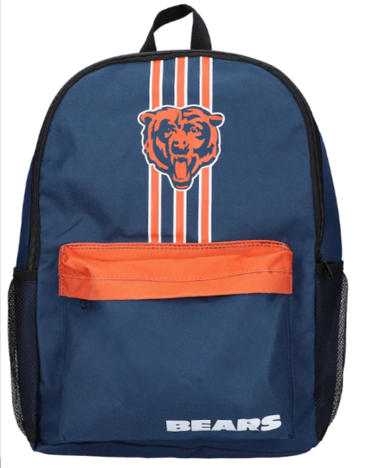 Chicago Bears 2021 Team Stripe Backpack - THE 4TH QUARTER