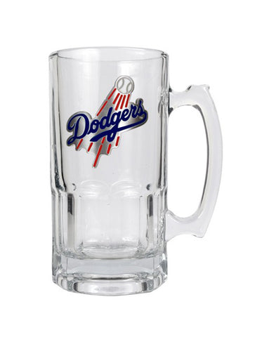 Los Angeles Dodgers 32 oz Heavy Duty Glass Macho Mug - THE 4TH QUARTER