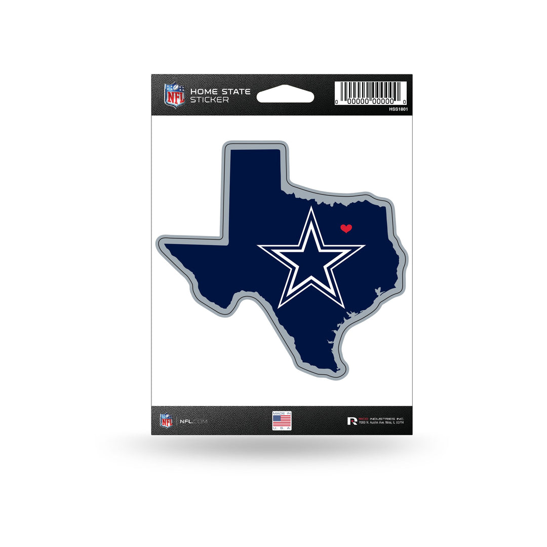 Dallas Cowboys Decal Home State Sticker Navy - THE 4TH QUARTER