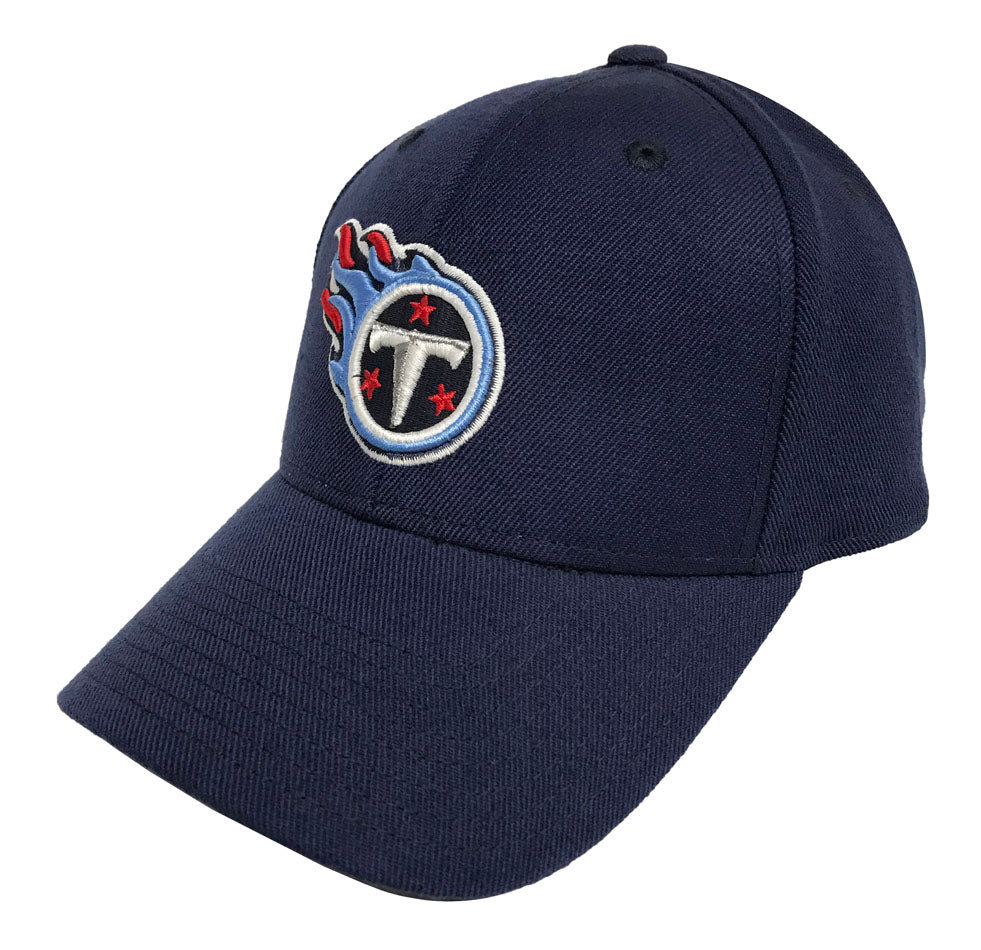 Tennessee Titans Velcro Reebok Adjustable Cap Hat Navy - THE 4TH QUARTER