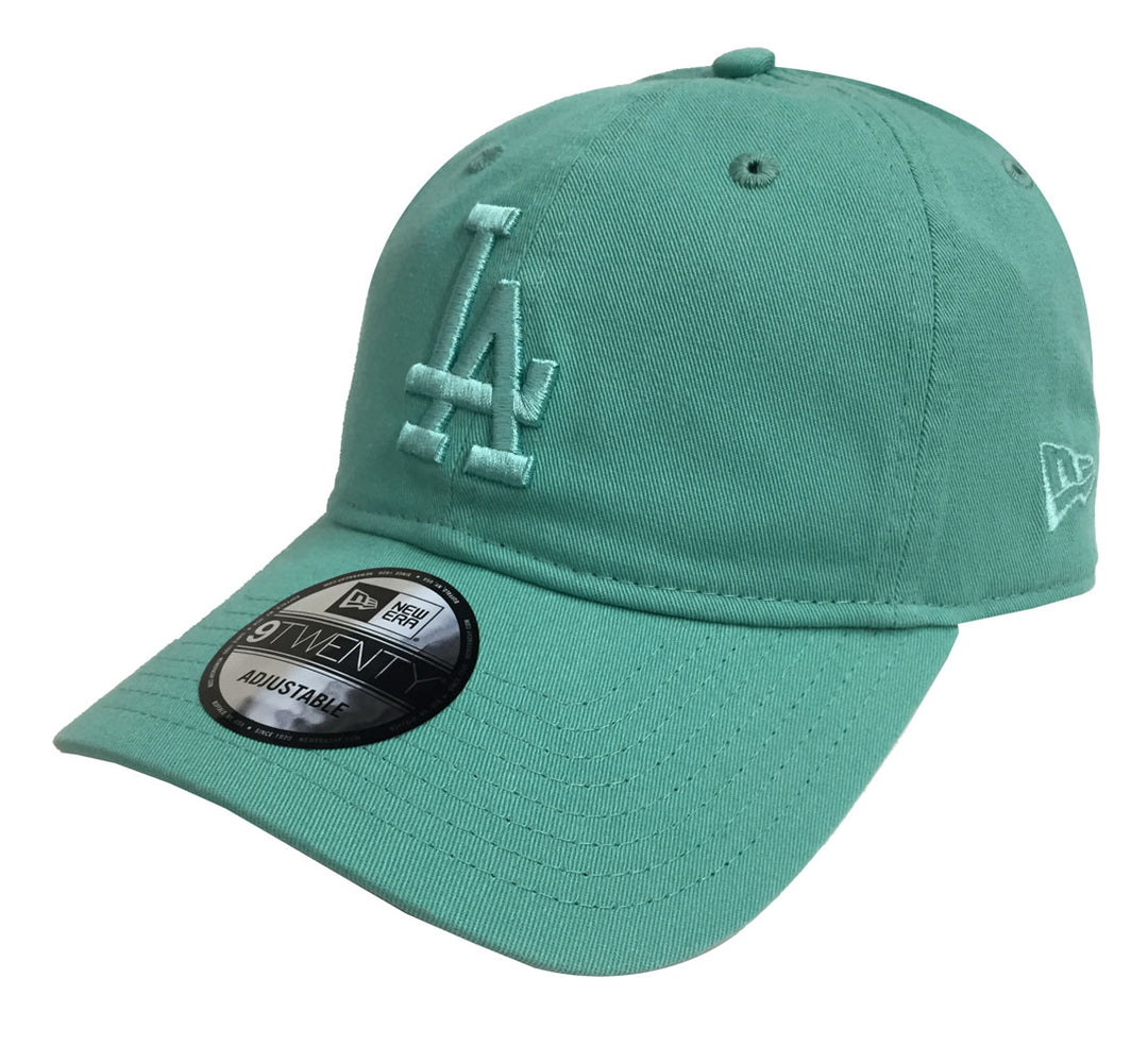 Los Angeles Dodgers Strapback New Era 9Twenty Adjustable Teal Cap Hat - THE 4TH QUARTER