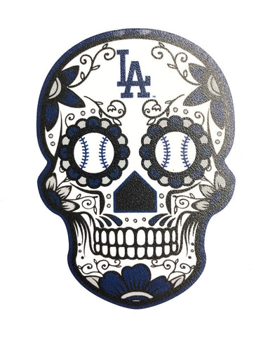 Los Angeles Dodgers Decal Skull Logo 2.5" X 3.5" Small Sticker