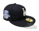 Los Angeles Dodgers Fitted New Era 59Fifty 50th Anniversary Patch Navy Hat Cap