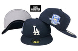 Los Angeles Dodgers Fitted New Era 59Fifty 50th Anniversary Patch Navy Hat Cap