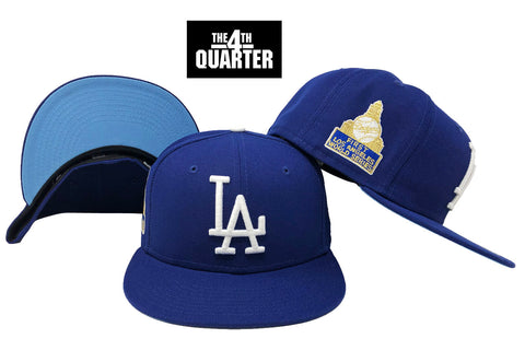 Los Angeles Dodgers Fitted New Era 59Fifty 1st World Series Blue Sky UV Hat