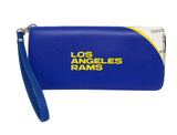 Los Angeles Rams Womens Wallet Curve Zip Organizer New Logo Royal