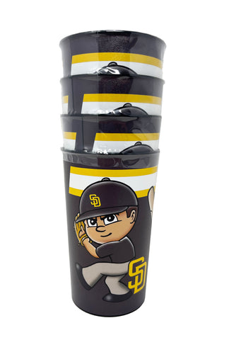 San Diego Padres Party Cup 4-Pack