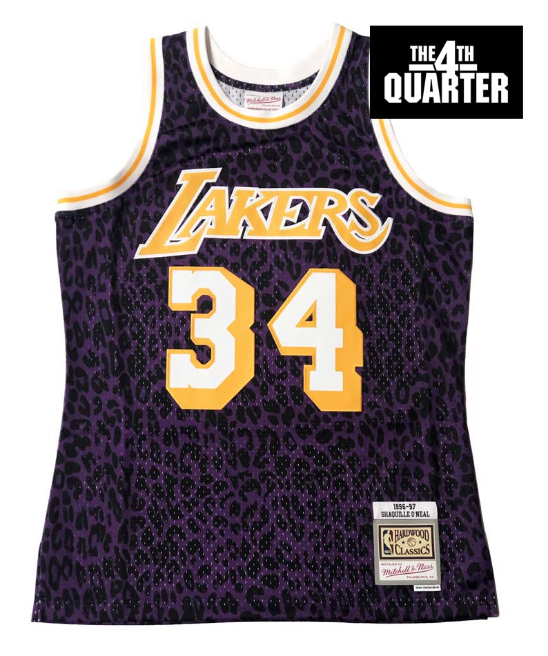 Los Angeles Lakers Mens Jersey Mitchell & Ness #34 Shaquille O