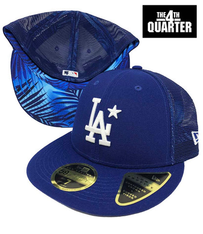 Los Angeles Dodgers Fitted New Era 59Fifty 2020 ASG Low Profile Mesh Cap Hat Blue