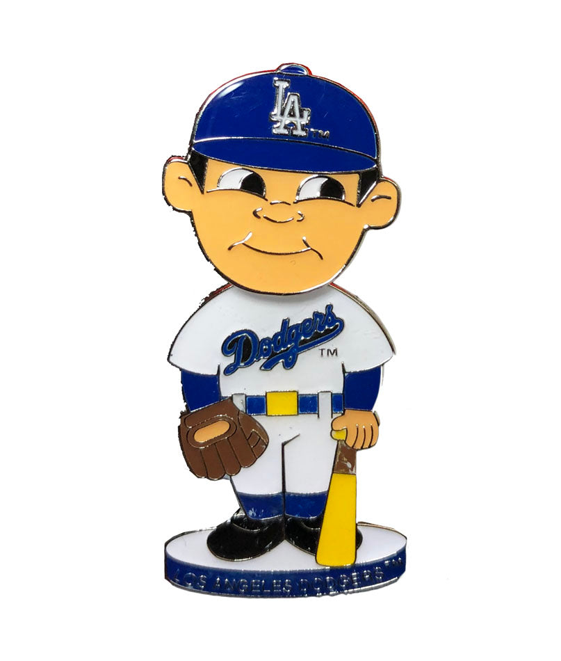 Los Angeles Dodgers Classic Bobblehead Collectors Lapel Pin - THE 4TH QUARTER