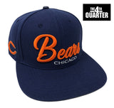 Chicago Bears Snapback Pro Standard Script Side Patch Navy Cap Hat
