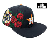 Houston Astros Pro Standard Snapback 2017 WS Navy Cap Hat Pink UV