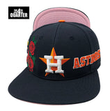Houston Astros Pro Standard Snapback 2017 WS Navy Cap Hat Pink UV