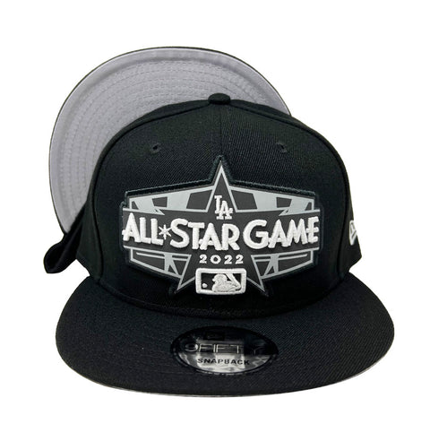 Los Angeles Dodgers Snapback New Era 9Fifty 2022 All Star Game Reflective Cap Hat Black