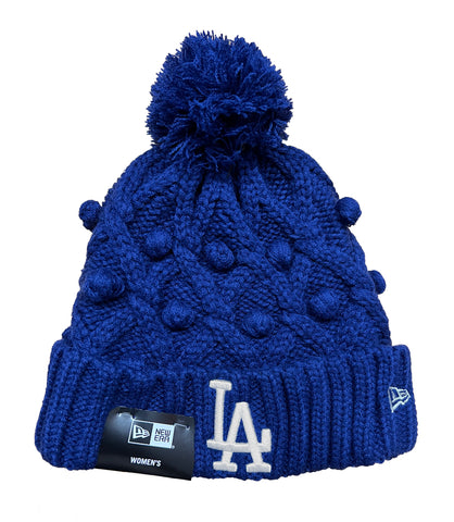 Los Angeles Dodgers Beanie New Era Cuff Knit Hat Toasty Blue