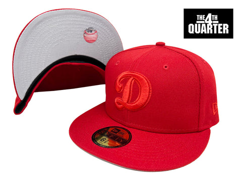 Los Angeles Dodgers Fitted New Era 59FIFTY D Logo Color Pack Red Cap Hat