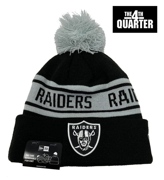 New Era NFL ESSENTIAL CUFF BEANIE LAS VEGAS RAIDERS Black - BLACK