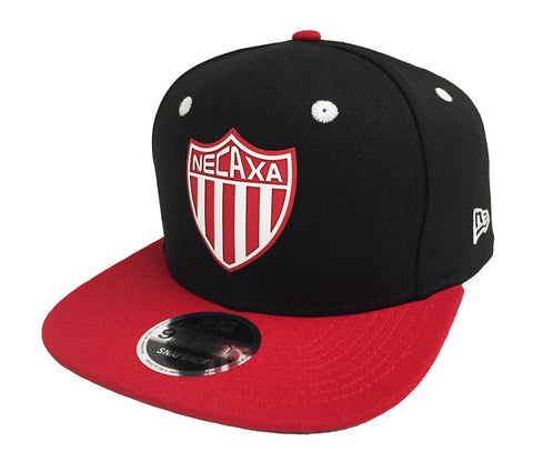 Club Necaxa de Aguascalientes Snapback New Era 9Fifty Black Red Cap Hat