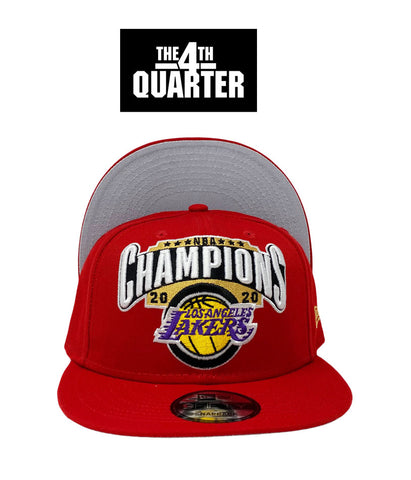 Los Angeles Lakers Snapback New Era 9Fifty 2020 NBA Champions Red