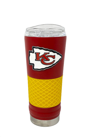 Kansas City Chiefs 24 oz. Draft Tumbler Travel Mug Cup
