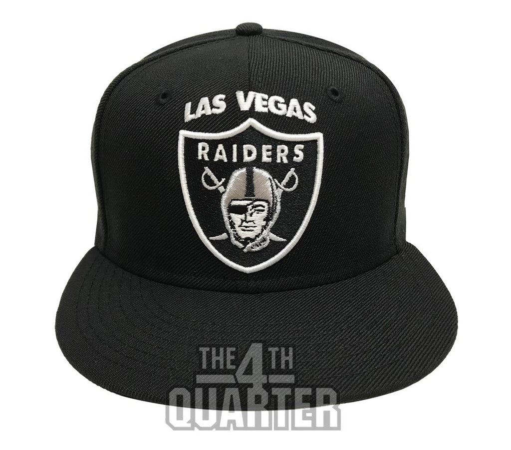 Shop New Era 59Fifty Las Vegas Raiders Patch Up Fitted Hat