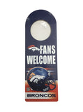 Denver Broncos Door Hanger Sign
