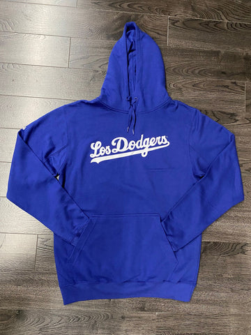 Los Angeles Dodgers Mens Stitches Brand Pullover Sweatshirt Royal Hoodie