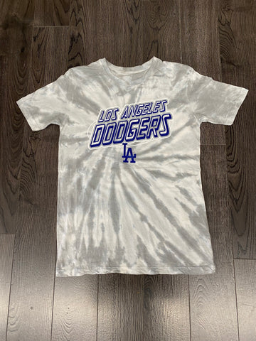 LA Dodgers Official MLB Baseball Colorblocked Henley Shirt Youth
