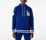 Los Angeles Dodgers Mens Sweatshirt New Era Elite Dark Royal Blue Hoodie