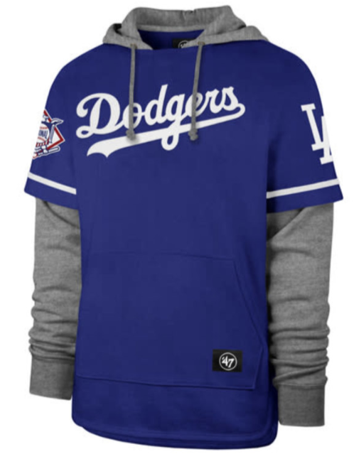 dodgers jersey hoodie