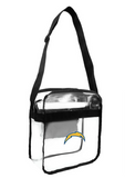 Los Angeles Chargers Clear Carryall Crossbody Stadium Tote Bag