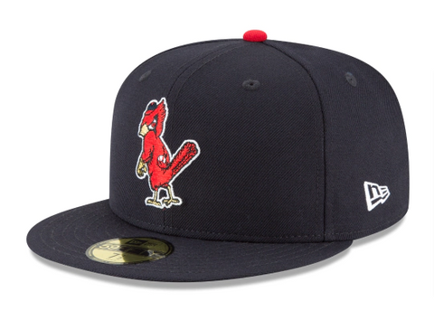 St. Louis Cardinals Fitted New Era 59Fifty 1950 Cooperstown Wool Cap Hat Navy