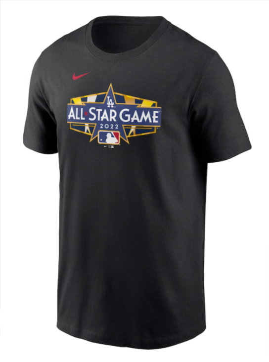 Los Angeles Dodgers Mens T-Shirt  Black 2022 All-Star Game Tee - THE 4TH QUARTER