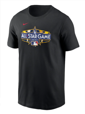 Los Angeles Dodgers Mens T-Shirt  Black 2022 All-Star Game Tee